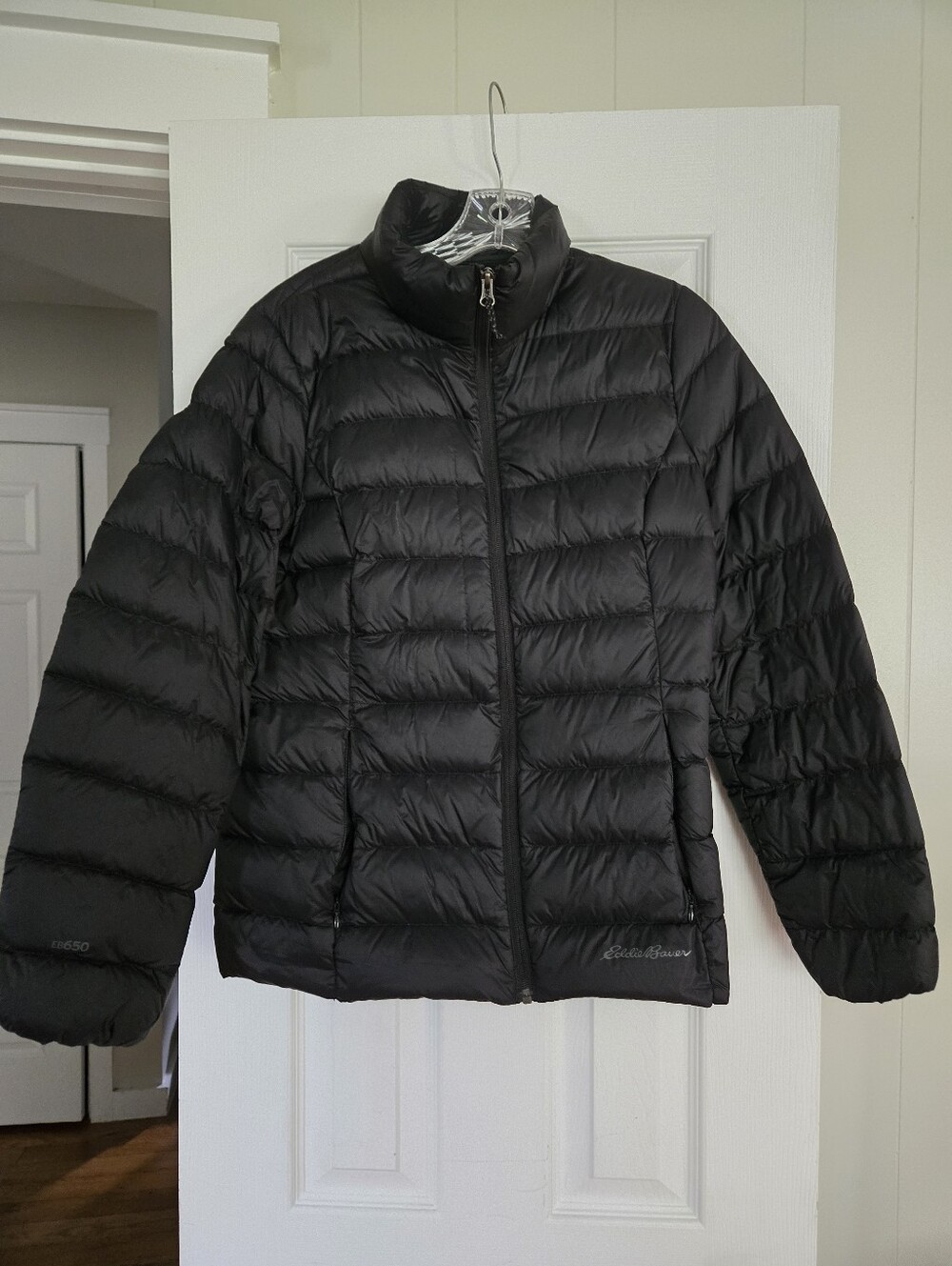 Eddie Bauer Black Puffer Jacket - Womens Medium
